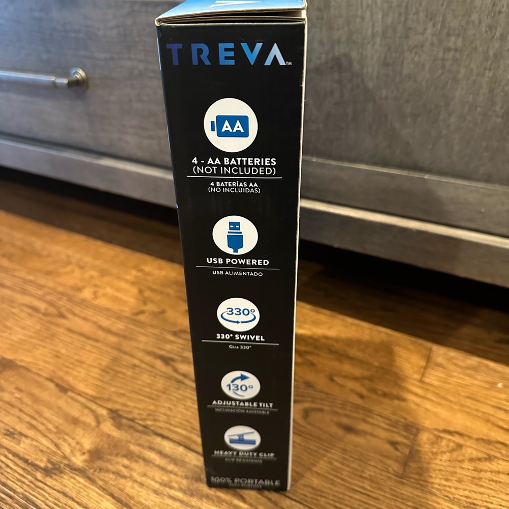 NIB Treva 5" Clip Fan - Picture 5 of 5